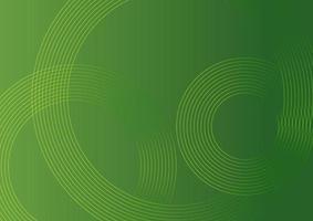 Abstract background of green line color of modern design vector