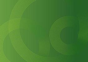 Abstract background of green line color of modern design vector