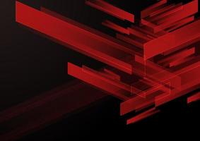 Abstract background of red and dark color of modern design vector