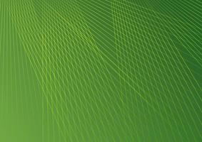 Abstract background of green line color of modern design vector