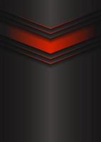 Abstract background of red and dark color of modern design vector