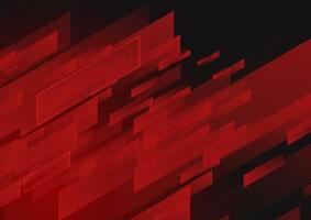 Abstract background of red and dark color of modern design vector