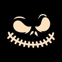 Seamless Jack-o'-lanterns pumpkin texture pattern as a Halloween background. EPS10 vector