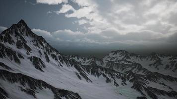 High Altitude Peaks and Clouds video