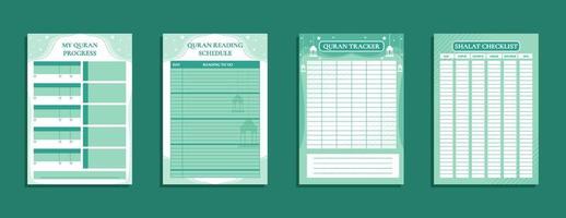 Journal Template Islamic Table