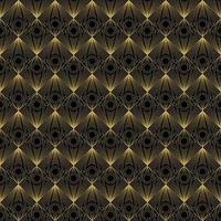 Art Deco Inspired Pattern Background vector