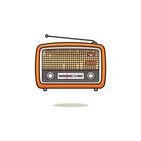 vector graphic of Radio