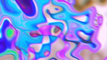 fundo líquido turva multicolorido abstrato video