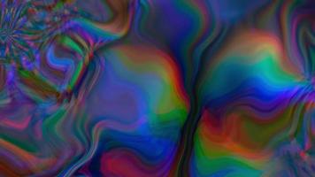abstrait flou multicolore fond liquide rougeoyant video