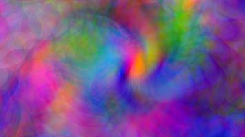 Abstract iridescent multi-colored textured background video