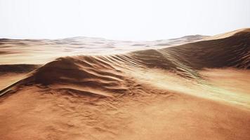 dunas del desierto del cuarto vacío en liwa foto