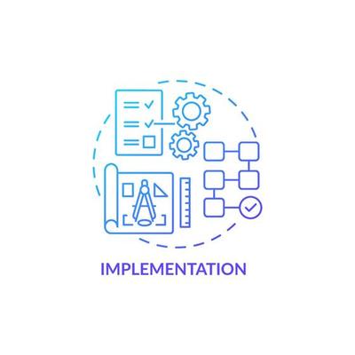 Implementation Icon Vector Art, Icons, and Graphics for Free Download