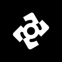 Tunnel Abstract Motion simple logo design vector