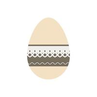 huevos de pascua, aislado, blanco, plano de fondo vector