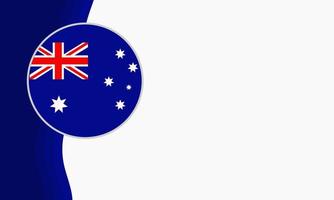 Background Australia Day vector illustration, and Copy Space Area. Suitable to be placed on content with that theme.