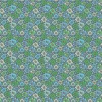 Abstract vector seamless flower pattern. Beautiful petals. Drops of water. Splashes of colored paint.