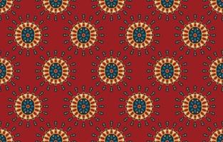 Ethnic abstract   Indian seamless pattern in tribal, folk embroidery, and Asian style. Aztec geometric art ornament print.Design for carpet, wallpaper, clothing, wrapping, fabric, cover, textile. vector