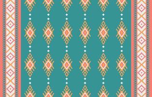 Ethnic chevron abstract art. Seamless rhombus pattern pastel color, folk embroidery, Cute Mexican style. Aztec geometric art ornament print. Design for carpet, clothing, fabric. vector