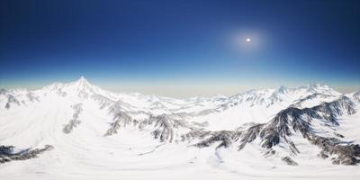 VR 360 camera on the Tops of the Mountains photo