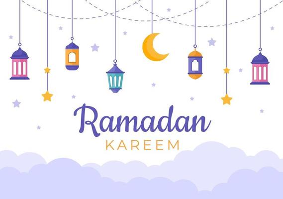 Chào mừng đến Ramadan Kareem! Hãy cùng chiêm ngưỡng các hình ảnh đẹp như thật về Mosque, Lanterns, Moon, Flat Background để cảm nhận sự trang trọng và linh thiêng của tháng Ramadan.