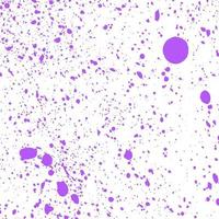 Grunge Lilac Ink Splatter Texture Blotches vector