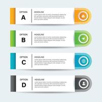 Steps business timeline process infographic template design with icons vector