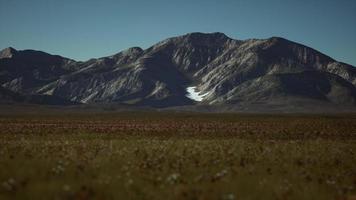 panoramic view of alpine mountain landscape in the Alps photo