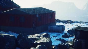 bases antárticas en la península antártica foto