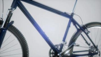 mountain sport bike in studio photo