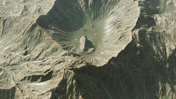 vista del paisaje del planeta alienígena foto