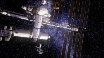 International Space Station in outer space photo