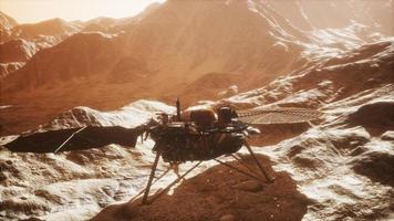 Insight Mars exploring the surface of red planet photo