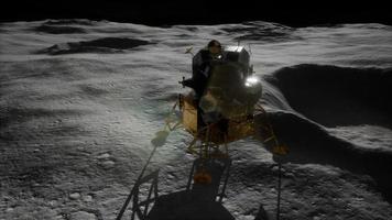 lunar landing mission on the Moon photo