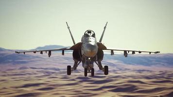 american military plane over the desert photo