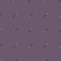 Magic wand seamless pattern. Magic background. vector