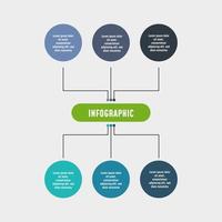 infografía vectorial, diseño de plantilla. concepto de negocio, infografía con opción número 5, paso o proceso. elementos infográficos para diagramas de proceso de diseño, piezas, gráficos, infografías vector