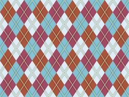 Argyle Pattern vector