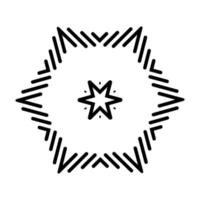 Abstract vector design in black color. Perfect for corporate, background, t-shirt, and so on.