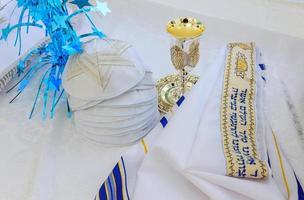 bar mitzhvah símbolo religioso judío foto