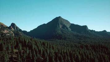 mountain landscape in Colorado Rocky Mountains video