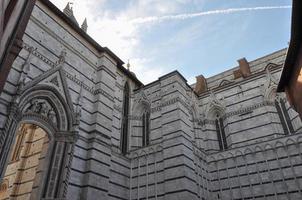 Cathedral church baptistry in Siena photo