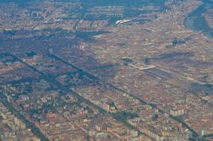 Aerial view of Turin photo