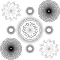 Mandala Art Design vector
