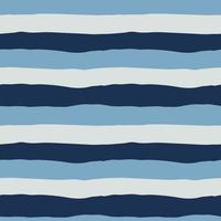 Nautical seamless pattern. Navy blue stripes background vector