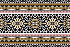 Geometric ethnic oriental traditional pattern.Figure tribal embroidery style.Design for wallpaper,clothing,wrapping,fabric,vector illustration vector