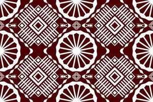 Geometric ethnic oriental traditional pattern.Figure tribal embroidery style.Design for wallpaper,clothing,wrapping,fabric,vector illustration vector