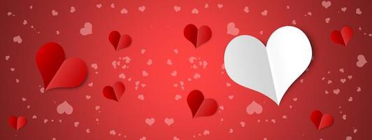 Happy Valentine's Day background. Love concept. 3d illustration photo