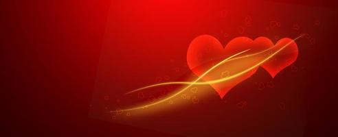 Happy Valentine's Day background. Love concept. 3d illustration photo