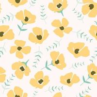 Floral pattern in the small flower.Seamless vector texture