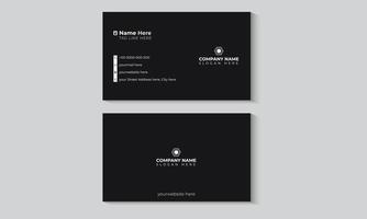 Corporate Stylish Business Card Design vector